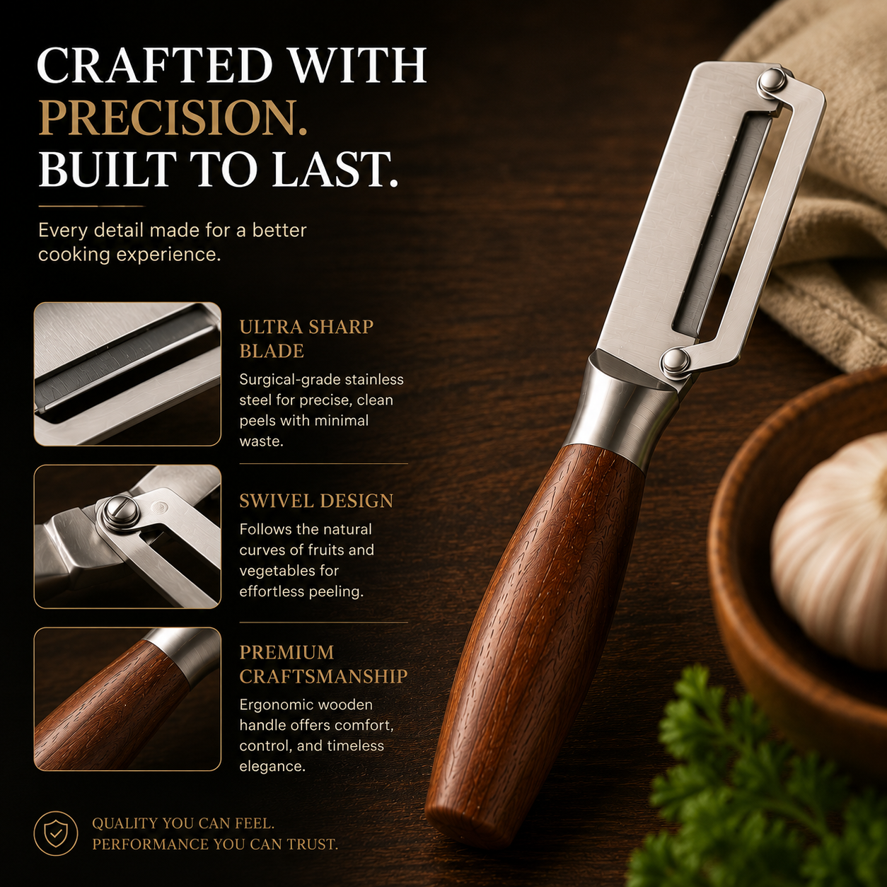 QuickSlice™ Wooden Prep Cutter