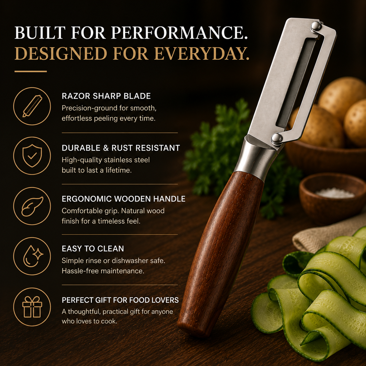 QuickSlice™ Wooden Prep Cutter